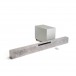 Jamo SB 40 Light Grey Soundbar w/ Wireless Subwoofer