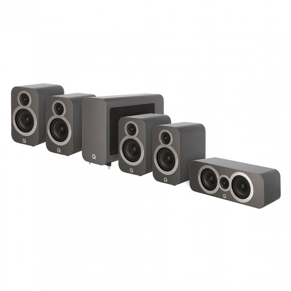 Q Acoustics Q 3010i Graphite Grey 5.1 Speaker Package