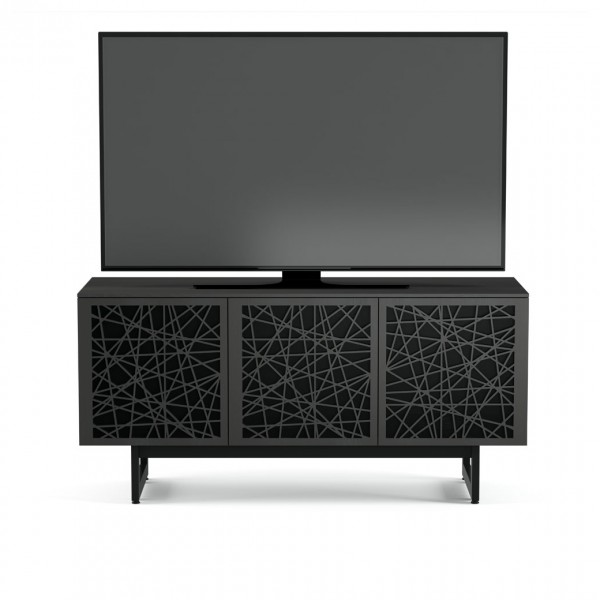 BDI Elements 8777-ME Ricochet / Charcoal TV Cabinet