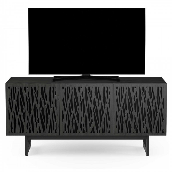 BDI Elements 8777-ME Wheat / Charcoal TV Cabinet