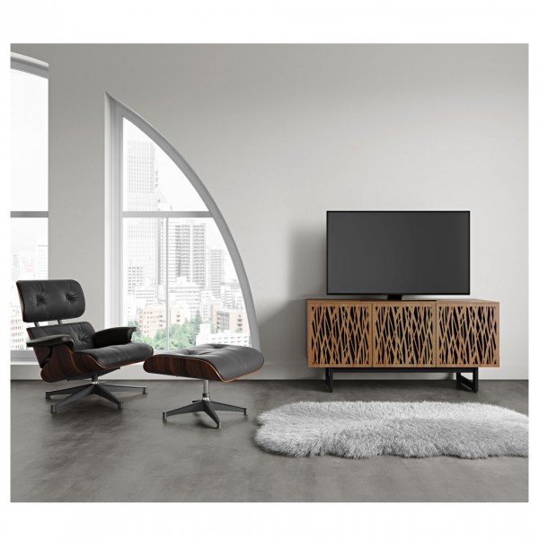 BDI Elements 8777-ME Wheat / Walnut TV Cabinet