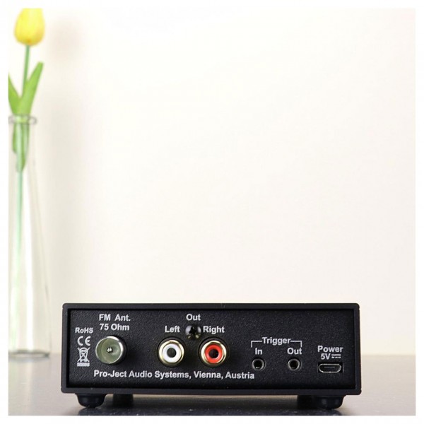 Pro-Ject Tuner Box S2 Compact FM Tuner, Black at AV.com