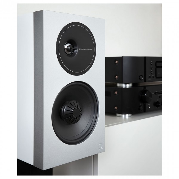 Definitive Technology Demand Series D11 Gloss White Bookshelf Speakers (Pair)