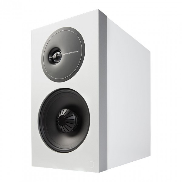 Definitive Technology Demand Series D9 Gloss White Bookshelf Speakers (Pair)