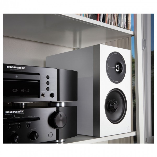 Definitive Technology Demand Series D9 Gloss White Bookshelf Speakers (Pair)