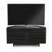 BDI Corridor 8175 Charcoal Stained Ash Corner TV Cabinet