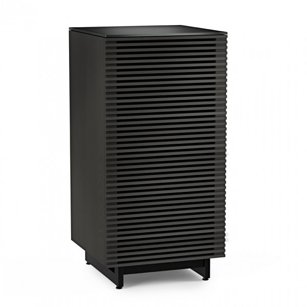 BDI Corridor 8172 Charcoal Stained Ash AV Tower / Hi-Fi Cabinet