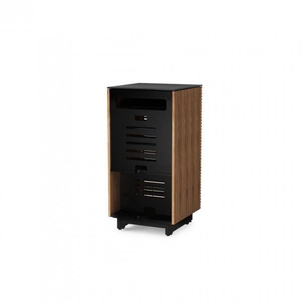 BDI Corridor 8172 Charcoal Stained Ash AV Tower / Hi-Fi Cabinet