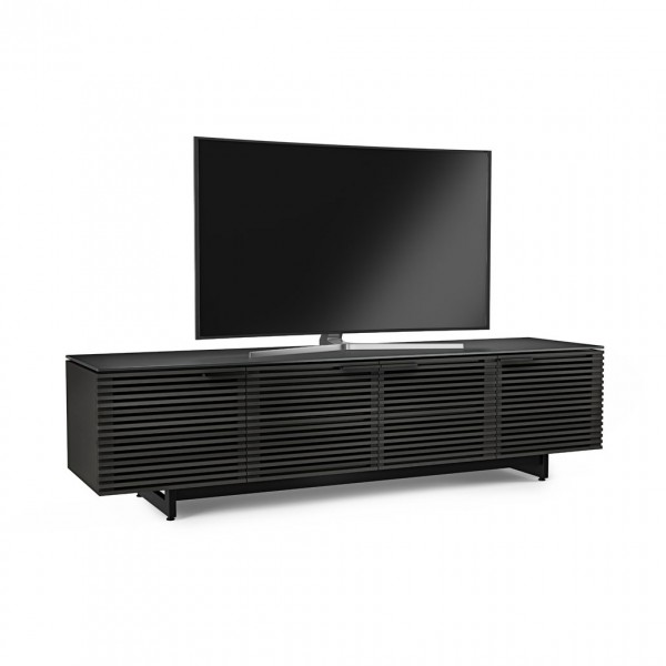 BDI Corridor 8173 Charcoal Stained Ash Wide TV Cabinet