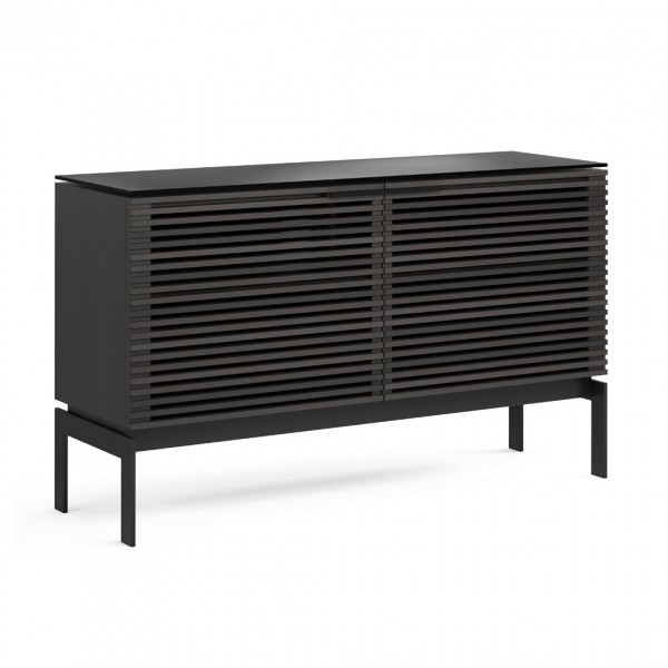 BDI Corridor SV 7128 Charcoal Stained Ash TV Cabinet