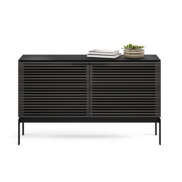 BDI Corridor SV 7128 Charcoal Stained Ash TV Cabinet