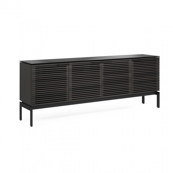 BDI Corridor SV 7129 Charcoal Stained Ash TV Cabinet