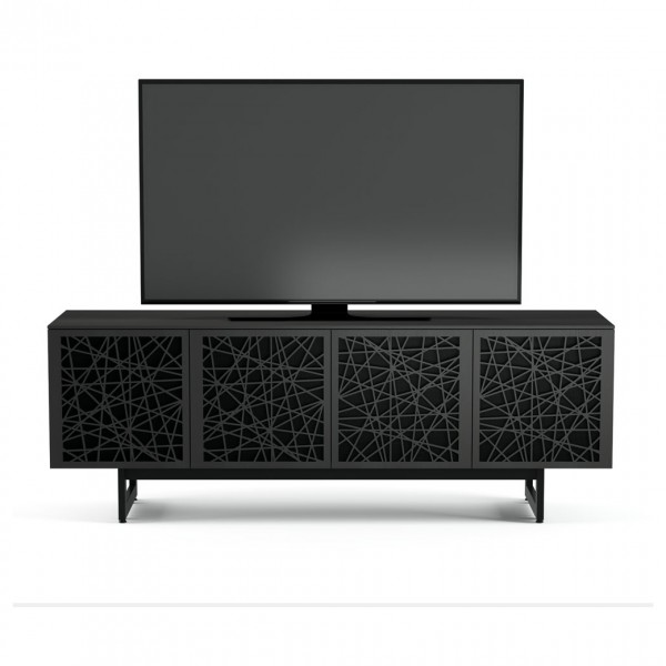 BDI Elements 8779-ME Ricochet / Charcoal TV Cabinet