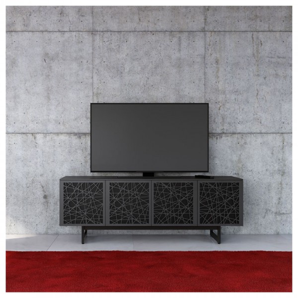 BDI Elements 8779-ME Ricochet / Charcoal TV Cabinet