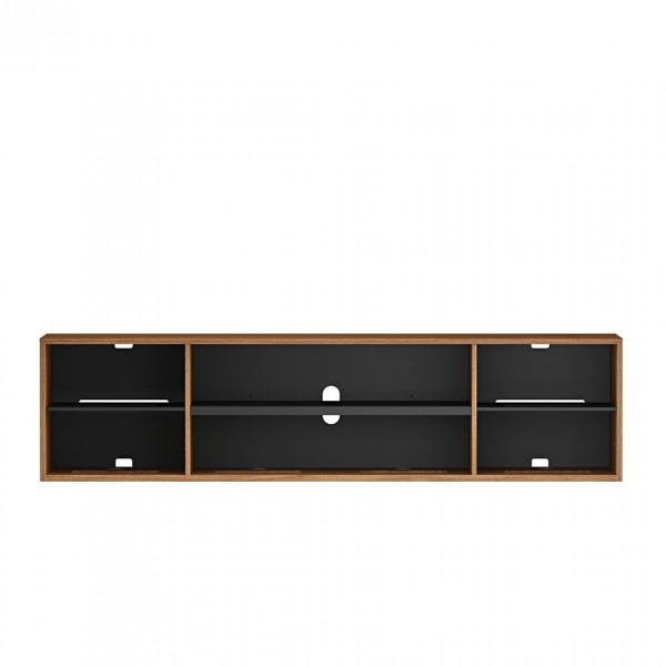 BDI Elements 8779-ME Ricochet / Charcoal TV Cabinet