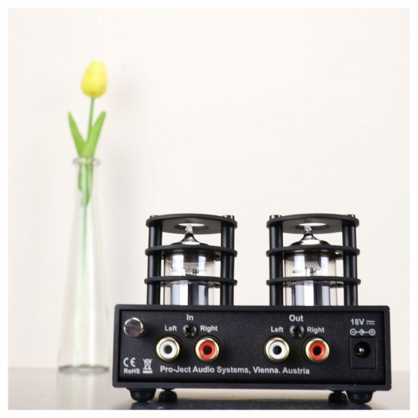 Pro-Ject Tube Box S2 Black Valve Phonostage