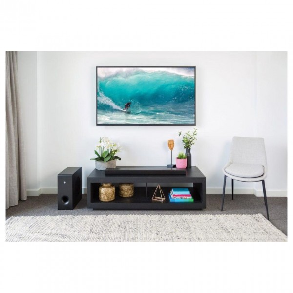 Yamaha MusicCast BAR 400 Black Soundbar w/ Wireless Subwoofer