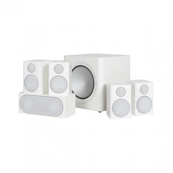 Monitor Audio Radius R90HT1 Satin White 5.1 Speaker Package
