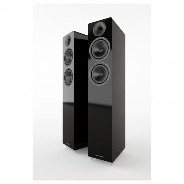 Acoustic Energy AE309 Gloss Black Floorstanding Speakers (Pair)