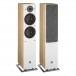 DALI OBERON 7 Floorstanding Speakers (Pair), Light Oak