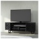 BDI Elements 8779-ME Wheat / Charcoal TV Cabinet