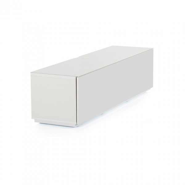 Spitfire Design Studio AV1650G White TV Cabinet
