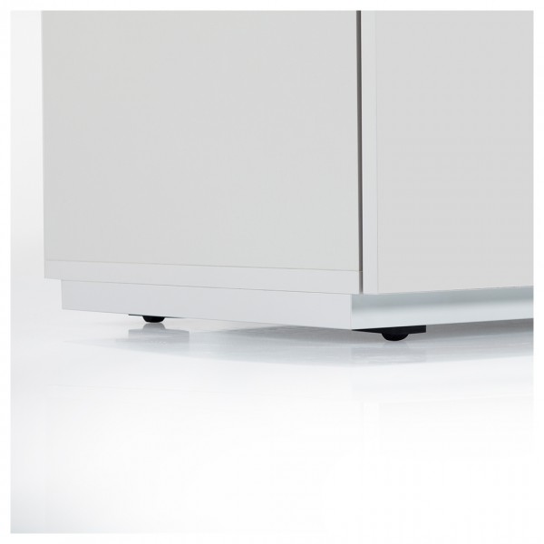 Spitfire Design Studio AV1650G White TV Cabinet