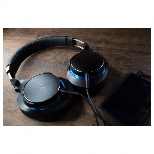 Audio Technica ATH-MSR7B Black Hi-Res Headphones