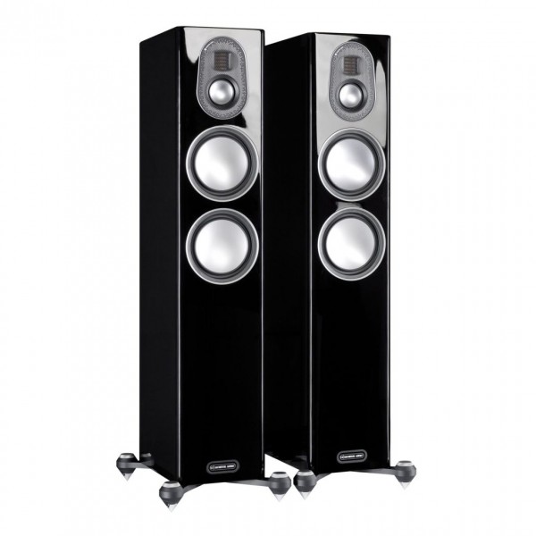 Monitor Audio Gold 200 5G Gloss Black Floorstanding Speakers (Pair)