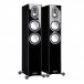 Monitor Audio Gold 200 5G Gloss Black Floorstanding Speakers (Pair)