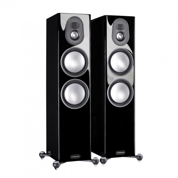 Monitor Audio Gold 300 5G Gloss Black Floorstanding speakers Speakers (Pair)