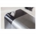 Q Acoustics Concept 300 Silver / Ebony Bookshelf Speakers (Pair) w/ Tripod Speaker Stands