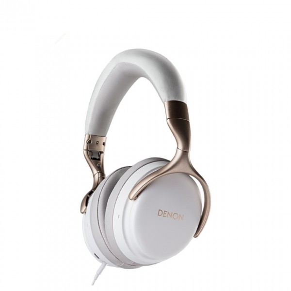 Denon AH-GC25NC White Premium Noise Cancelling Headphones