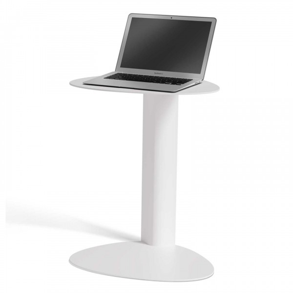 BDI Bink 1025 Salt White Laptop / Side Table