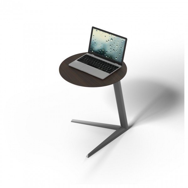BDI Milo 1055 Toasted Walnut Laptop / Side Table