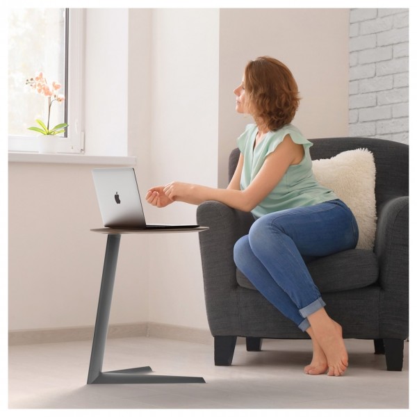 BDI Milo 1055 Toasted Walnut Laptop / Side Table