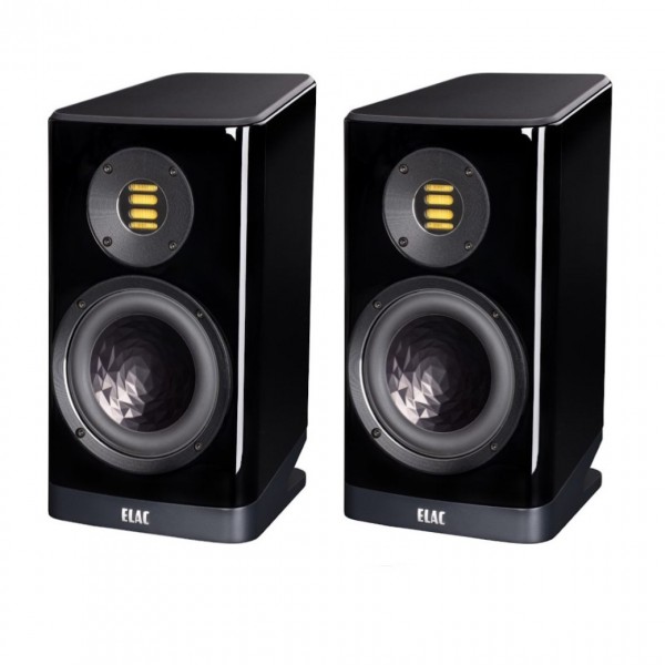 Elac VELA BS 403 Gloss Black Bookshelf Speaker (Pair)