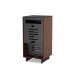 BDI Corridor 8172 Chocolate Stained Walnut AV Tower / Hi-Fi Cabinet