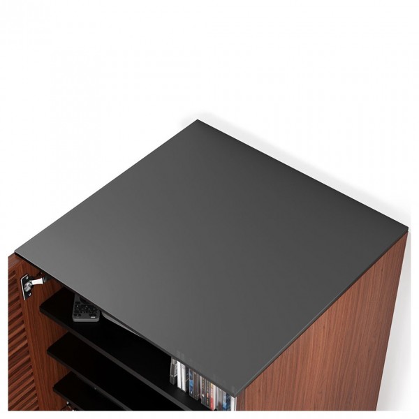 BDI Corridor 8172 Chocolate Stained Walnut AV Tower / Hi-Fi Cabinet