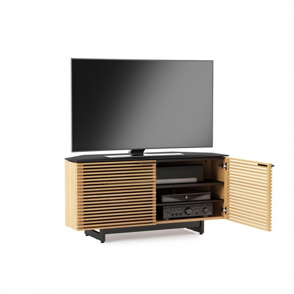 BDI Corridor 8175 White Oak Corner TV Cabinet