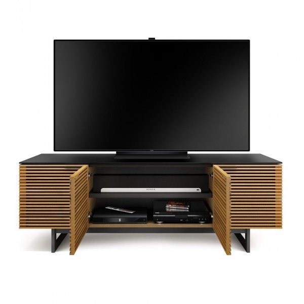 BDI Corridor 8179 White Oak TV Cabinet