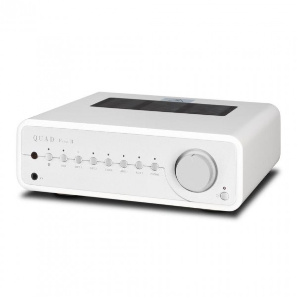 Quad Vena II Deluxe Gloss White Integrated Amplifier w/ White Front