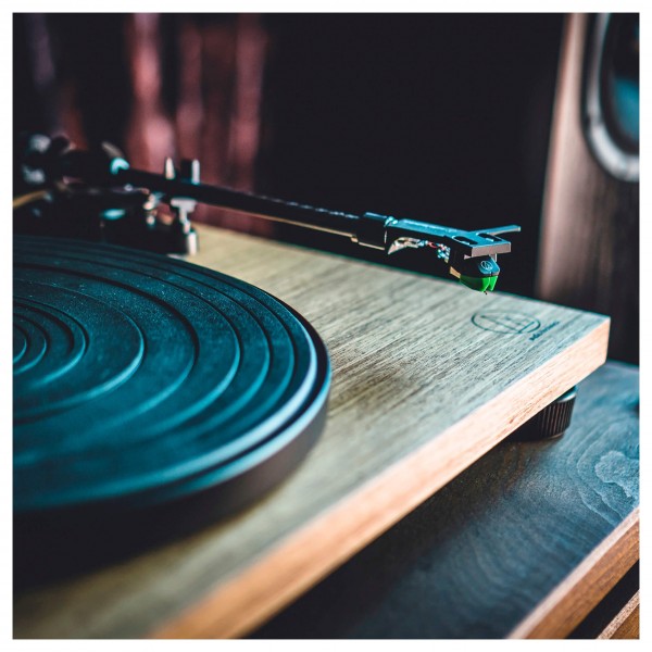 Audio Technica AT-LPW40WN Manual Belt-drive Wood Based Turntable