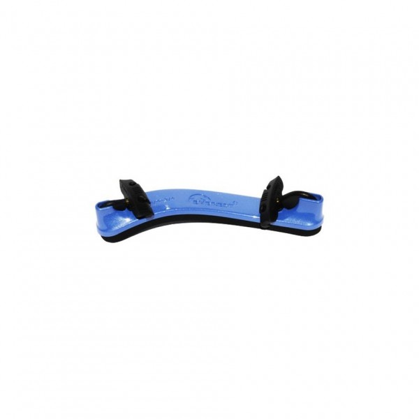 Everest Violin Shoulder Rest, Collapsible, 4/4 Size, Blue