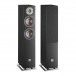 DALI OBERON 5 Black Ash 5.1 Speaker Package w/ E-9F Subwoofer