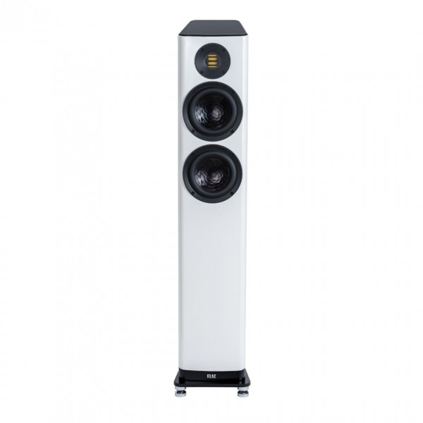 Elac VELA FS 407 Gloss White Floorstanding Speaker (Pair)