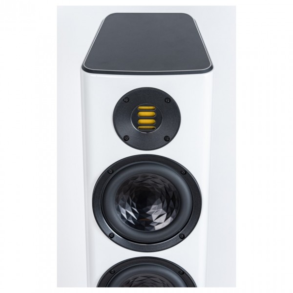 Elac VELA FS 407 Gloss White Floorstanding Speaker (Pair)