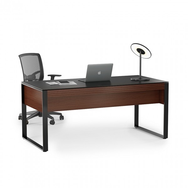 BDI Corridor 6521 Chocolate Stained Walnut Desk