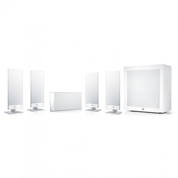 KEF T105 White 5.1 Speaker Package