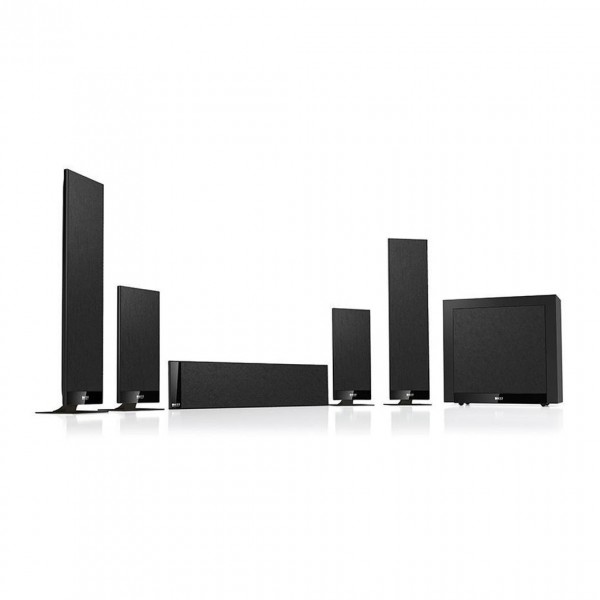 KEF T205 Black 5.1 Speaker Package